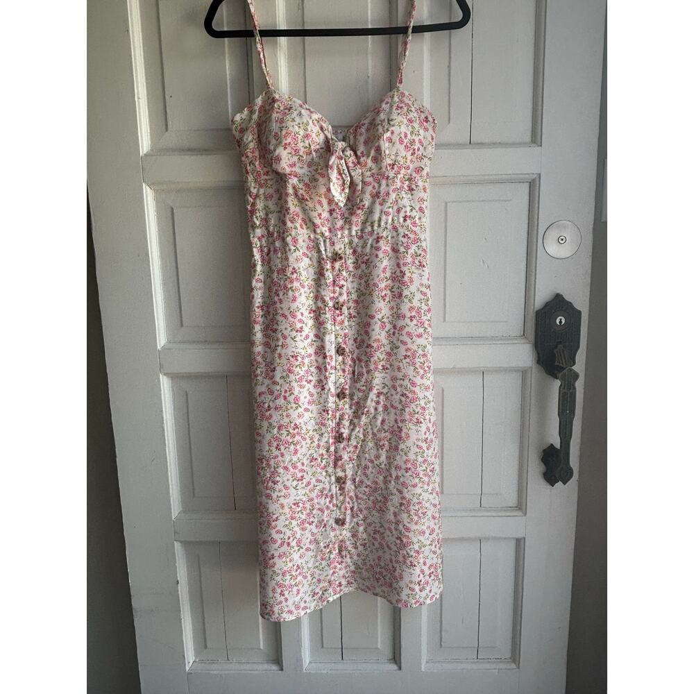 AUU XL Pink Floral Dress